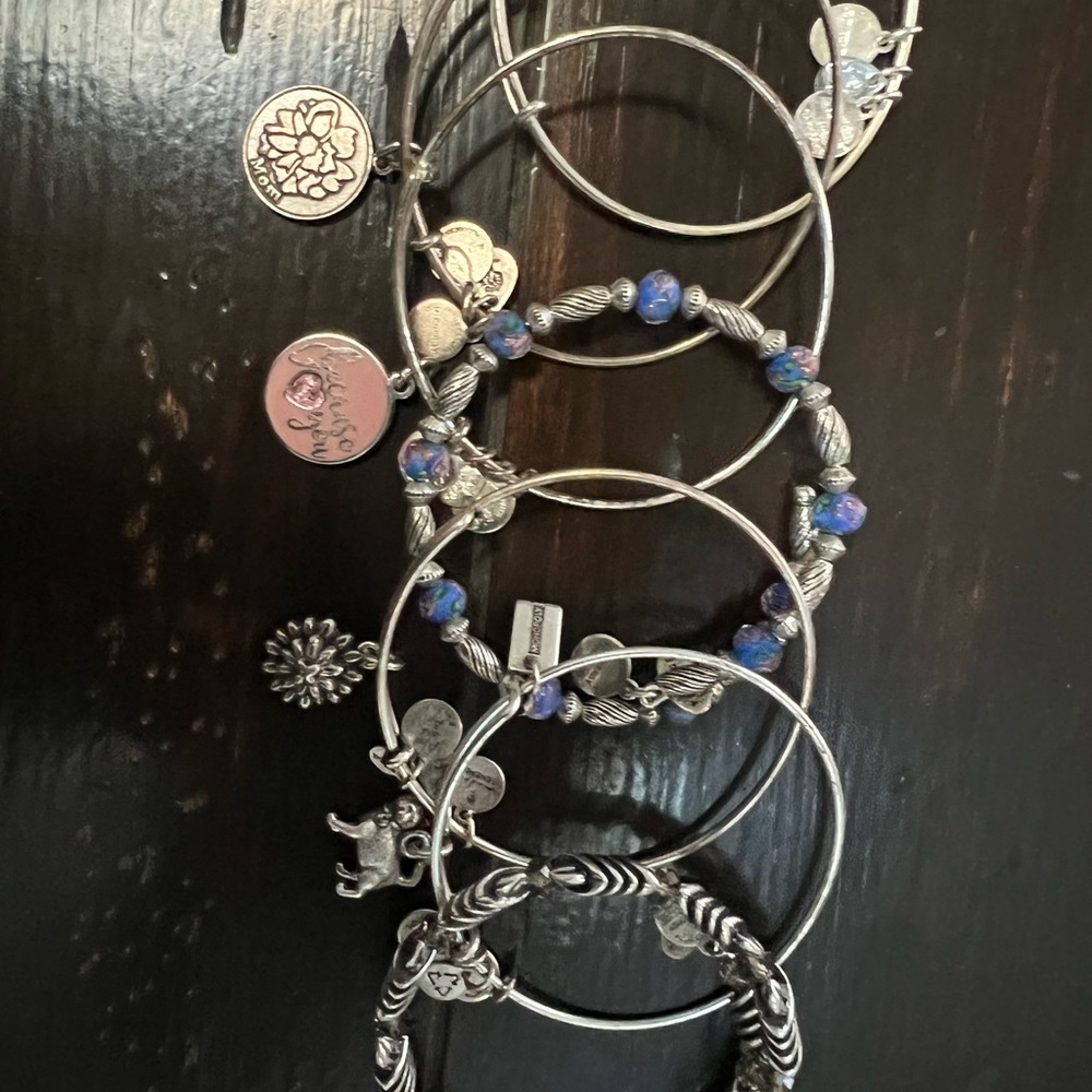 (7) Alex & Ani bracelets